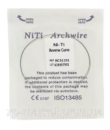 Дуга Niti реверсійна 0.018 нижня щелепа N341-18L 2 шт No4569