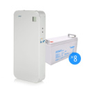 Стабилизатор со встроенным ИПБ  VOLTER Smart-UPS 7/3  однофазный, инверторный стабилизатор (7000Вт) + встроенный ИПБ под внешнюю батарею (12В*8шт)