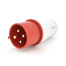 Вилка кабельная SF-024, 4 контакта, 3Р+E, 32А, 380V, IP44