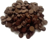 Кондитерская шоколадная глазурь темная в дропсах, 1 кг