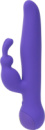 Вибратор-кролик с сенсорным управлением и ротацией Touch by SWAN - Duo Purple