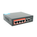 4- портовый гигабитный управляемый PoE коммутатор YOSO YO204R -52 с 4 портами POE 1000Мбит + 2 UP-Link 1000Мбит 52V/52W. APP-Amitres