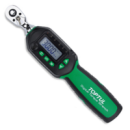 Моментный цифровой ключ TOPTUL 1.5-30Нм (двустороннего действия) 1/4« укороченный DT-030S2