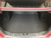 Коврик багажника (EVA, черный) для Chevrolet Aveo T200 2002-2008 гг