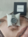 Женские наручные часы Guess silver&black&стразы