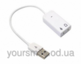 Звуковой адаптер USB 3D Sound 7.1