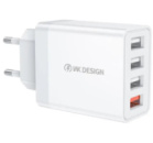 Сетевое зарядное устройство USB WK WP-U125-White белое