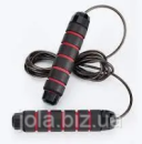 Скакалка FG 68 Speed для скоростных тренировок, черная с красным, длина 270 см