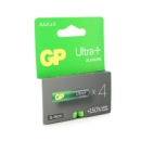 Батарейка GP Ultra Plus 24AUP-U4, щелочная AAA, 4 шт в блистере, цена за блистер