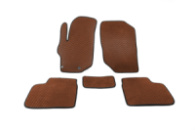 Коврики EVA (коричневые) для Citroen C-Elysee 2012-2024 гг