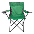 Кресло раскладное туристическое 50х80х80 см для отдыха, пикника, рыбалки с подстаканником Зеленое SJ-0014GR