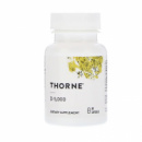 Витамин D3, 5000МЕ, Thorne Research, 60 капсул