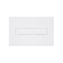Клавіша змиву Qtap Standard 152x236x28 мм, White, лінійна QTSTD164W49471