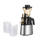 Соковыжималка мороженица шнековая электрическая Sokany 800 Вт с чашами пресс для отжима сока овощей фруктов SK-01010