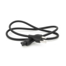 Кабель питания USA 1m, 0.5mm, PC-184/2 B-C5 для ноутбука (американский разъем), Black, OEM Q25
