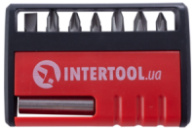 Набор бит Intertool - 7 шт. 1 шт.