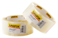 Скотч Unifix 45 мм x 80 м x 40 мкм прозрачный (SK-5400266) (3 шт.)