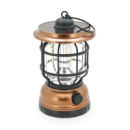 Лампа-фонарь SW-1933T, 3LED, диммер, корпус- пластик, ударостойкий, USB кабель+Solar, аккум 18650, Brown, BOX