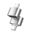 Адаптер к кабелю USB-Type-C XoKo XK-AC035-SL серебристый