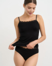 Комплект жіночий майка з трусиками Ozkan - в рубчик  р.M, L, XL