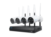 Комплект видеонаблюдения с 4 уличными 8МП WIFI камерами Reolink NVS12-8MB4W (4 уличных WIFI камеры, 4 блока питания, WIFI видеорегистратор c HDD 2TB)