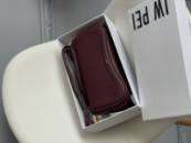 Сумка багет JW PEI бургунди