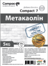 Метакаолин Compact 7 (белый) для связи бетона и гипса 25 кг