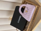 Сумка Chanel Kelly Bag лавандовий (Premium)
