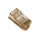 Коннектор Merlion RJ-45 8P8C UTP Cat-5 (100 шт/уп.) Q100 Brown