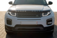 Передняя защита ST014-1 Black (нерж) для Range Rover Evoque 2012-2018 гг