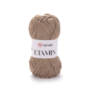 Пряжа акриловая YarnArt  ETAMIN / цвет коричневый 447-А / 30 г / 180 м / Турция