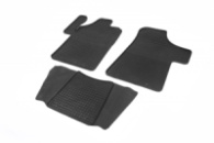 Резиновые коврики (3 шт, Polytep) для Mercedes Viano 2004-2015 гг