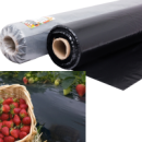 Пленка 30 мкм 0.7м*500м черная для мульчирования и строительства