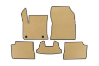 Коврики EVA (Электро, Бежевый) для Peugeot 208 2019- гг