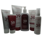 Набір косметичних засобів по догляду за тілом, обличчям і волоссям 39 екстрактів трав New Life 6 штук