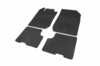 Резиновые коврики (4 шт, Polytep) для Renault Logan II 2013-2022 гг