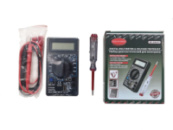 Набор диагностический для электрика (цифровой мультиметр, индикаторная отвертка) ROCKFORCE RF-88463