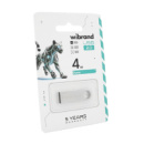 Флэш-накопитель Mibrand Puma, USB 2.0, 4GB, Metal Design, Blister