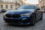 Решетка радиатора 1-Bar (2018-2022, Черный глянец) для BMW 8 серия G14/G15/G16 2018- гг