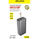 Зовнішній акумулятор Power Bank Awei J111B 50000mAh