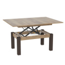 Стол-трансформер Art In Head B-Fly 900x510x600 Дуб Барокко янтарный/Венге ноги (TB09080800230)