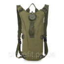Рюкзак гідратор для води військовий - питна система на 2,5 літри (Army Green)