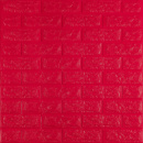 3D панель самоклеющаяся кирпич Красный 700x770x7мм (008-7) SW-00000054