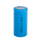Аккумулятор 16340/CR123 Li-Ion Vipow ICR16340 FlatTop, 700mAh, 3.7V, Blue Q50/500