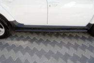 Боковые трубы BB002 Черные (2 шт., Нержавейка) для Renault Duster 2018-2024 гг