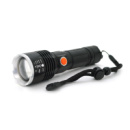 Фонарь ручной Bailong P07-P50, 1LED Cree XHP50.2, 19W, 5 режима, ZOOM, 18650 /8800mah, Black, IP40, кабель USB-micro, 160х45х32мм, BOX