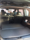Коврик в багажник EVA (2 части, черный) для Toyota Highlander 2008-2013 гг