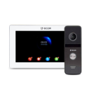 Комплект відеодомофон+відеопанель BCOM BD-770FHD White Kit ( 7« IPS домофон з пам'яттю, запис руху, Full HD панель виклику 120 ° )