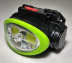 Налобный тактический фонарик с лазером BL-0520 COB