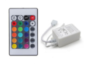 LED контролер 12V з інфрачервоним пультом для світлодіодної RGB стрічки